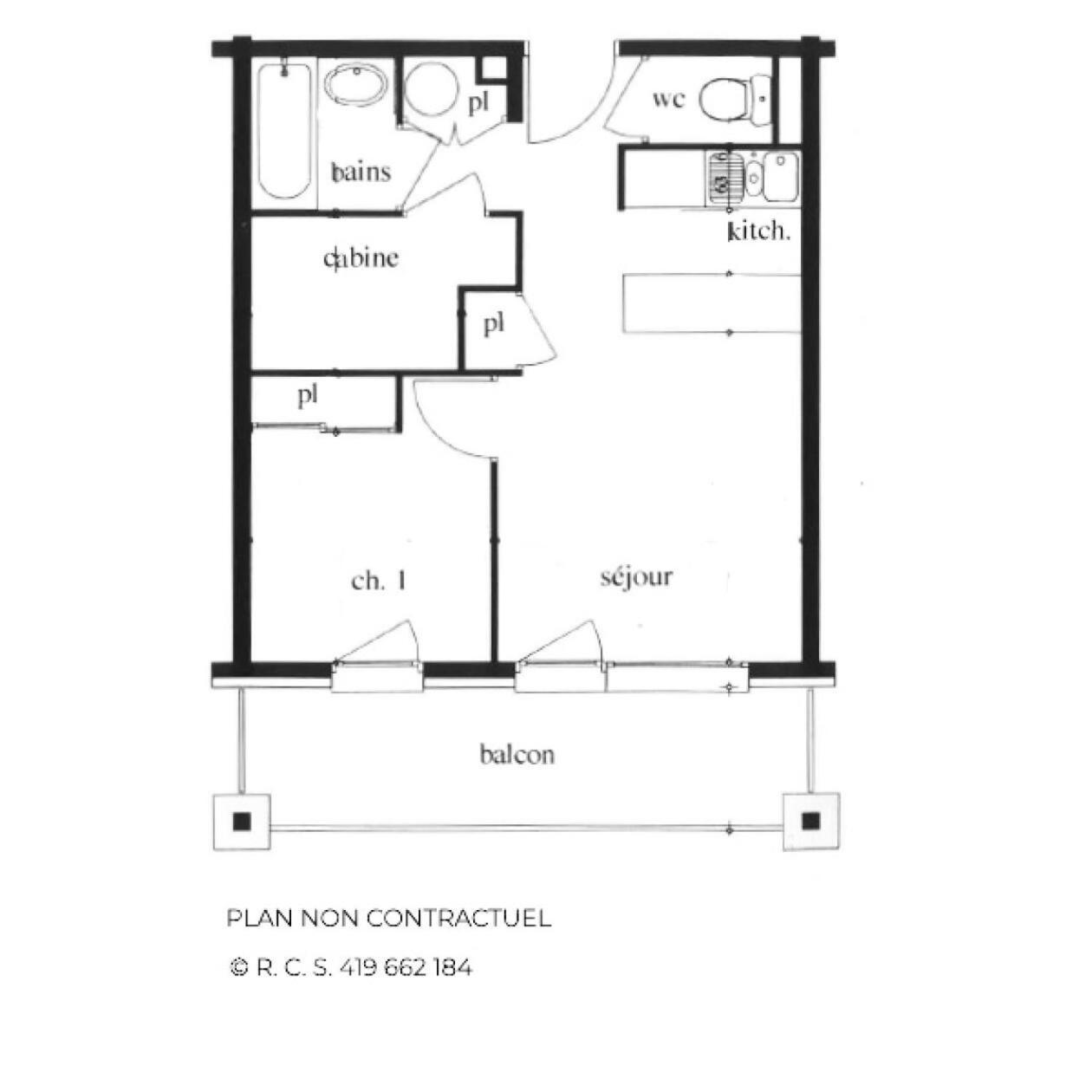 Residence Argentiere - Appartement 2 Pieces Pour 4/6 Personnes Mae-3864 Saint-Martin-de-Belleville Luaran gambar